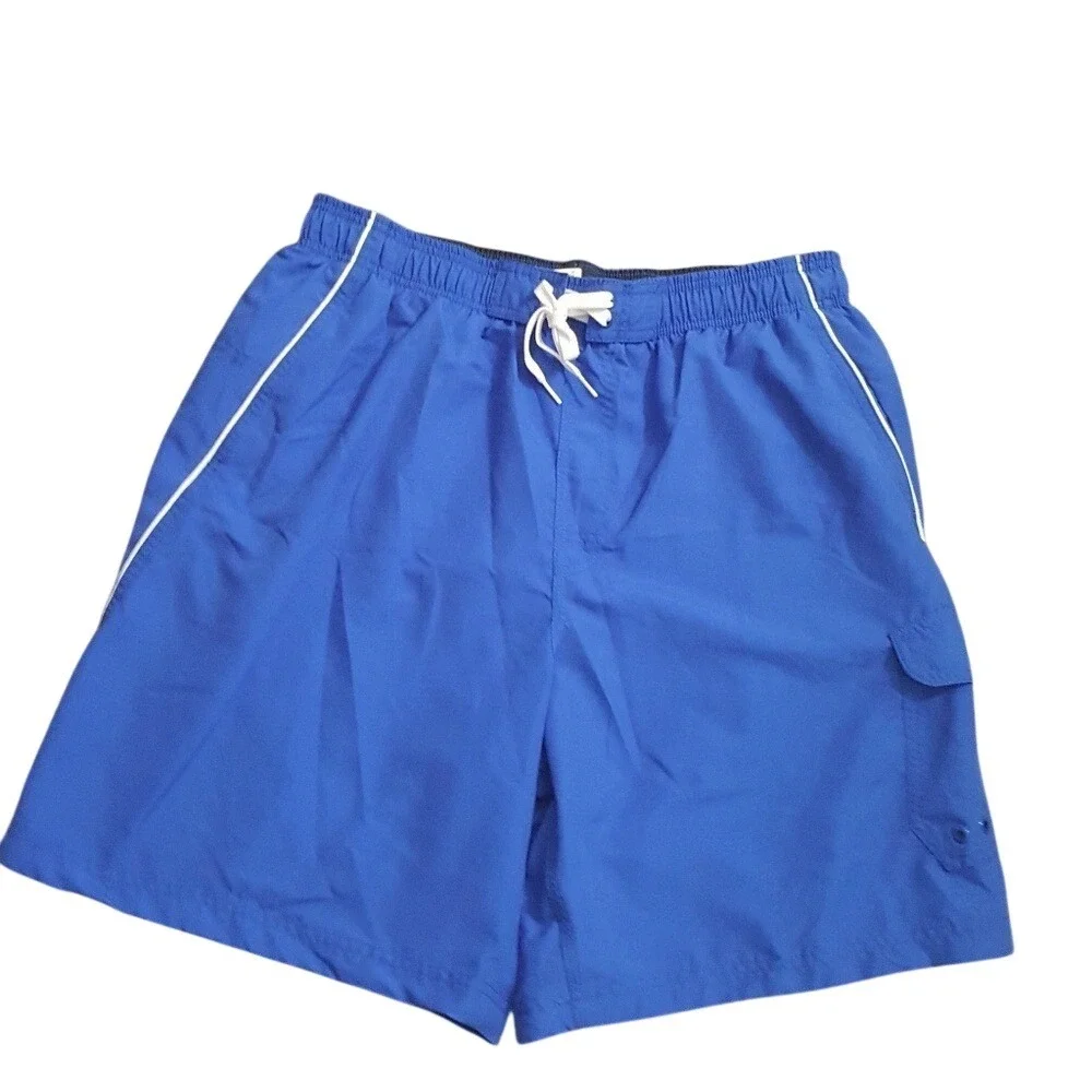 Men's size XL Speedo blue swim trunks